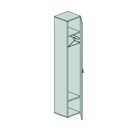 Contenitore guardaroba con anta Dimensioni (LxPxH)45x45x251 SX